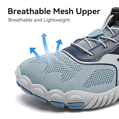 Image of HOBIBEAR Barefoot Shoes for Women Men Wide Toe Box Zero Drop Cross-Training Minimalist Unisex
