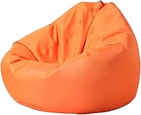 Vista 8 de Puf para niños y adultos (sin relleno), funda suave y perezosa para sofá cama, lavable, almacenamiento de gran tamaño para interiores y exteriores