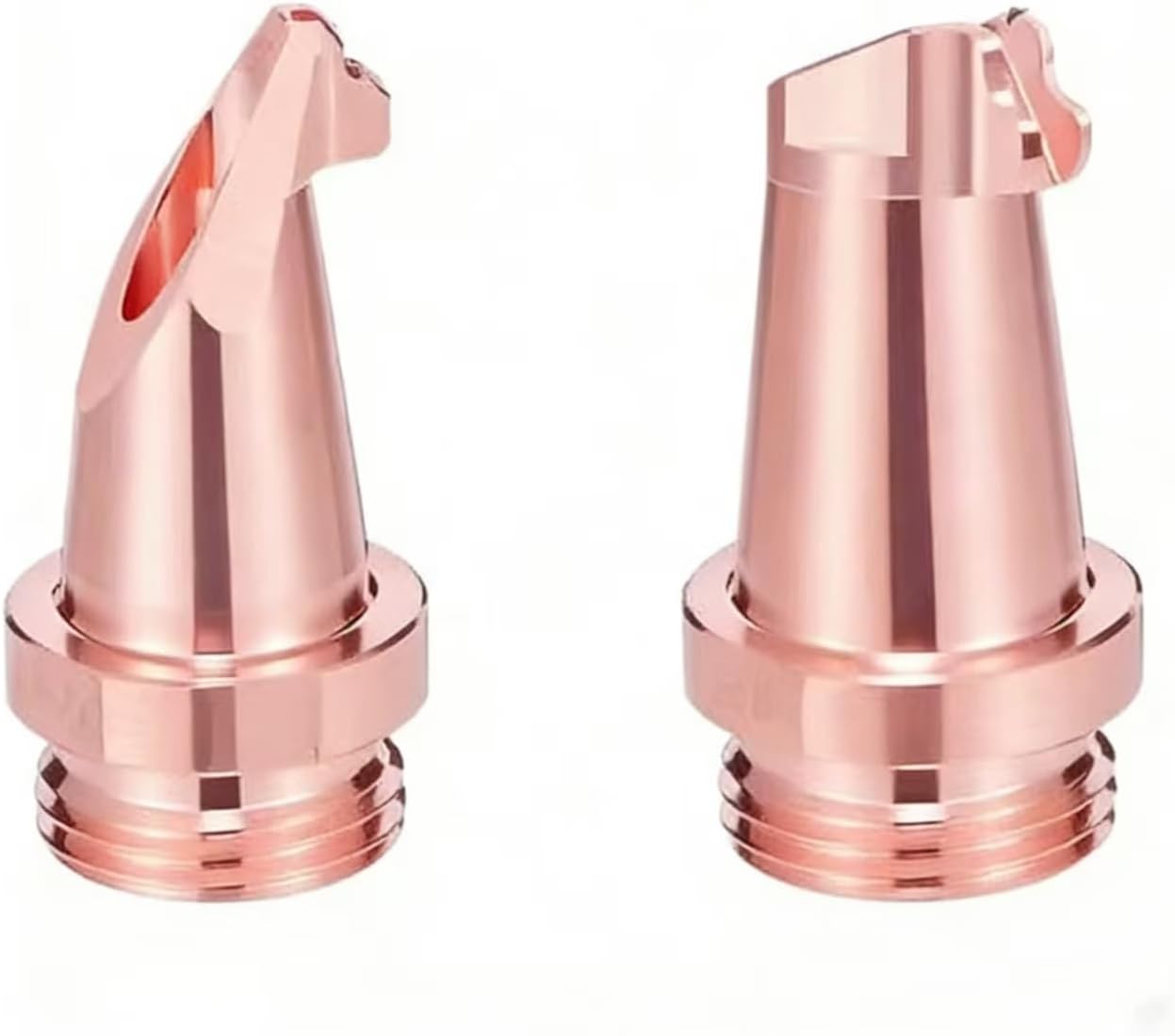 Kirin (QILIN) Industrial Welding Wire Feed Nozzles & Cutting Nozzles Set - Copper Anti-Splash E/F/G/H Type, M10 Thread, Fits 0.8/1.0/1.2/1.6/2.0mm Welding Wire (Qilin-AntiSplash-F-1.0-M16*10pcs)