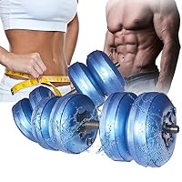 Manubri Regolabili 2,2L Riempiti D'Acqua – Fitness Da Viaggio, Allenamento Pesi (Set Da 1 Pezzo)