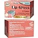 AZEN 60 Pack Lip Gloss Set, Color Lip Oil for Dry Cracked Lips Moisturizing Hydrating Nourishing with Vitamin E, Valentines Gifts Easter Basket Stuffers