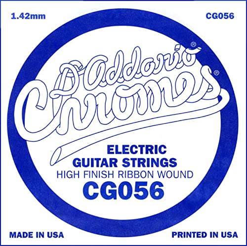 D'Addario ダダリオ エレキギター用バラ弦 フラットワウンド .056 CG056 10本セット 【国内正規品】