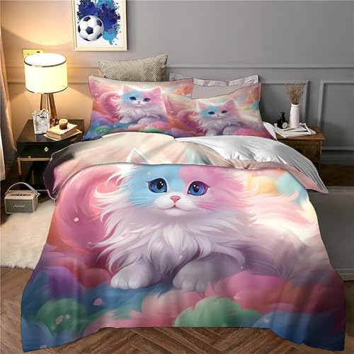 Linge de lit microfibre 3 pièces effet 3D éclair résistant King - 6