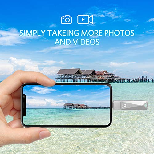 USB Flash Drive Photo Stick for iPhone, USB 3.0 Photostick Memory Stick, Thumb External Storage Backup iPhone USB Stick for Android OTG Type-C 32GB - Thumbnail 7