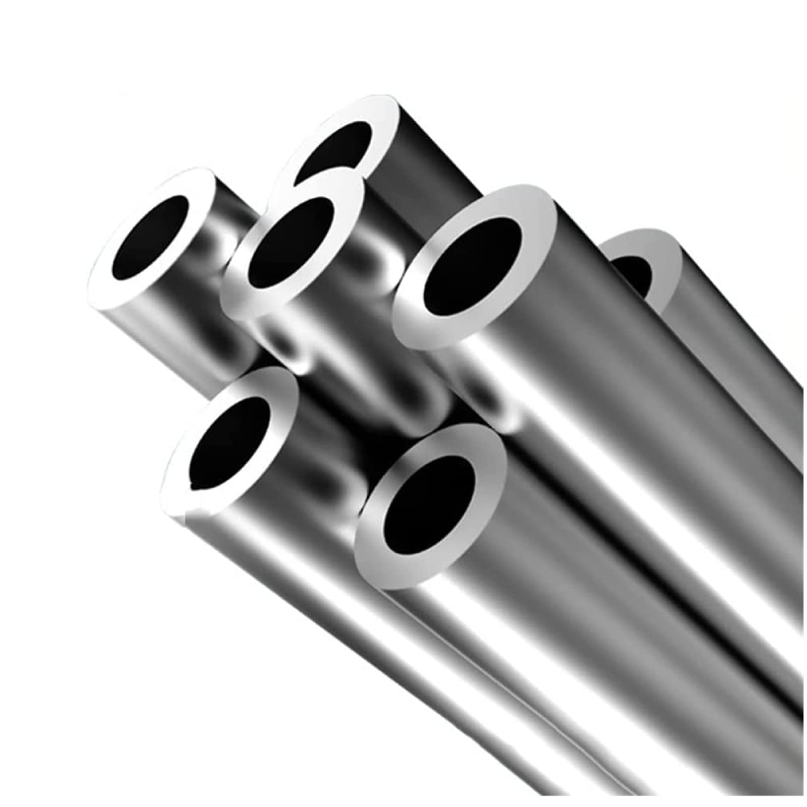 Tubo Inox Per Strutture Saldature Tubo Tondo In Acciaio, Lunghezza 500 Mm, Diametro Esterno 42 Mm, Spessore Parete 2 Mm/3 Tubo Strutturale Senza Saldature
