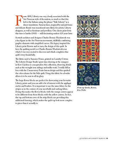 Quilting with Liberty Fabrics: 15 Quilts Celebrating 145 Years of Fabric - Image 8