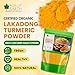 Bliss of Earth 250GM High Curcumin Certified Organic Lakadong Turmeric Powder,