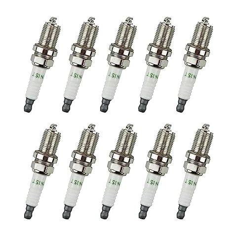YIGUCS RC12YC Spark Plug (Pack of 10) Cover
