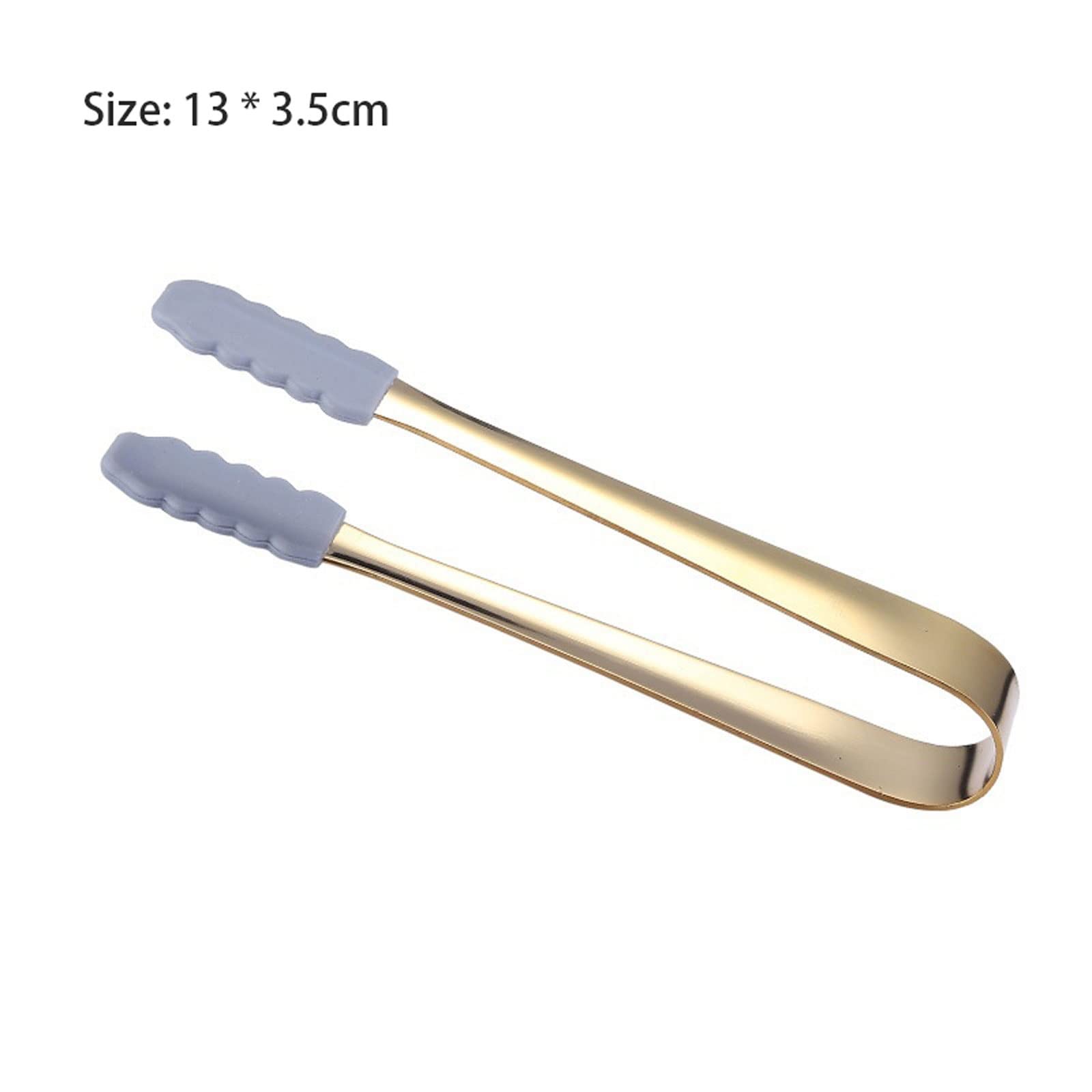 Pinzas de silicona para bolsa de maquillaje de barbacoa, pinzas para cubitos de hielo, pinzas para pan, barbacoa, mini pinzas para azúcar, postres, utensilios para casa, cocina, fiesta, cafetería, bar