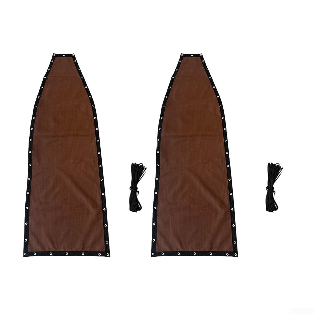 Tela de repuesto resistente para silla columpio colgante de textilene diseñada para resistencia al desgaste, se adapta a varios modelos de sillas para comodidad en exteriores e interiores (2 piezas