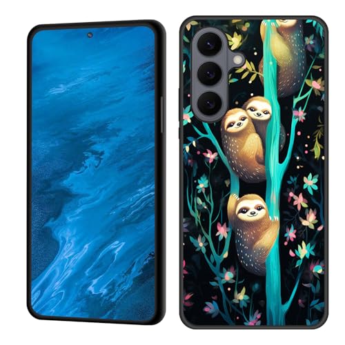 Coque Galaxy S26 Plus paresseux mignon en silicone souple antichoc