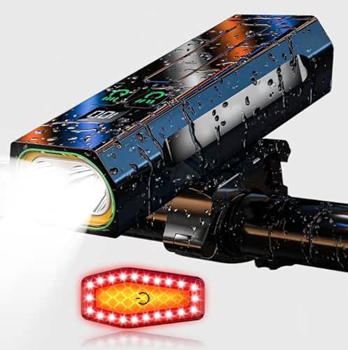 2026 Bright Bike Lights for Night Riding 9500Lumen, bike Headlight