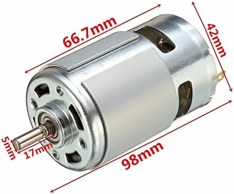EsportsMJJ 775 Motor DC 12V-36V 3500-9000RPM Motor Large Torque High-power Motor