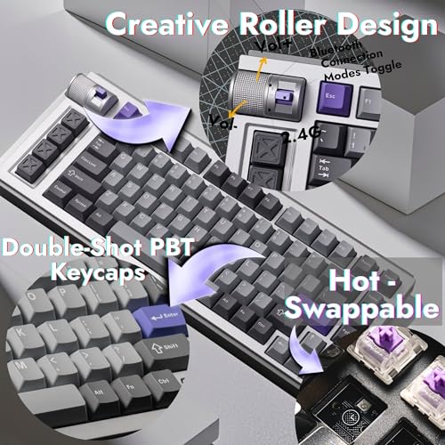 Teclado Gamer L1 HE 75% Hall Effect RGB miniatura 4