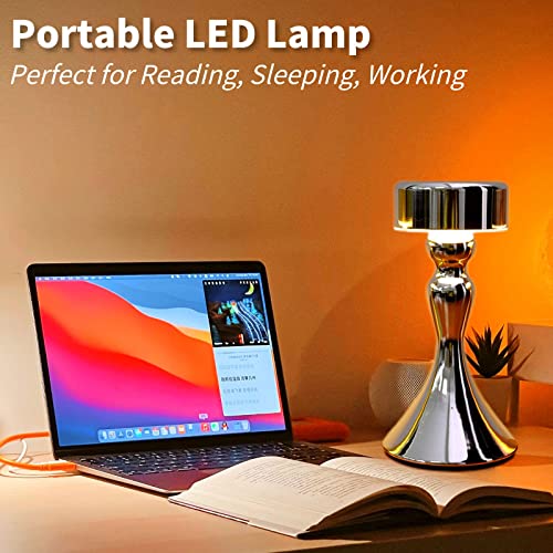 Lampe de lecture LED rechargeable sans fil avec capteur tactile - 2