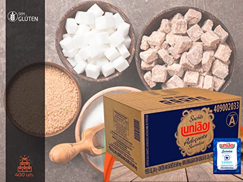 Adoçante Sucralose União Sache Caixa Com 400 Saches de 5g cada