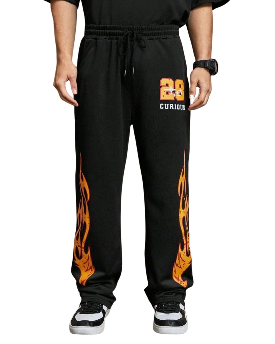 flynoff Men's Straight Track Pants-picture-56