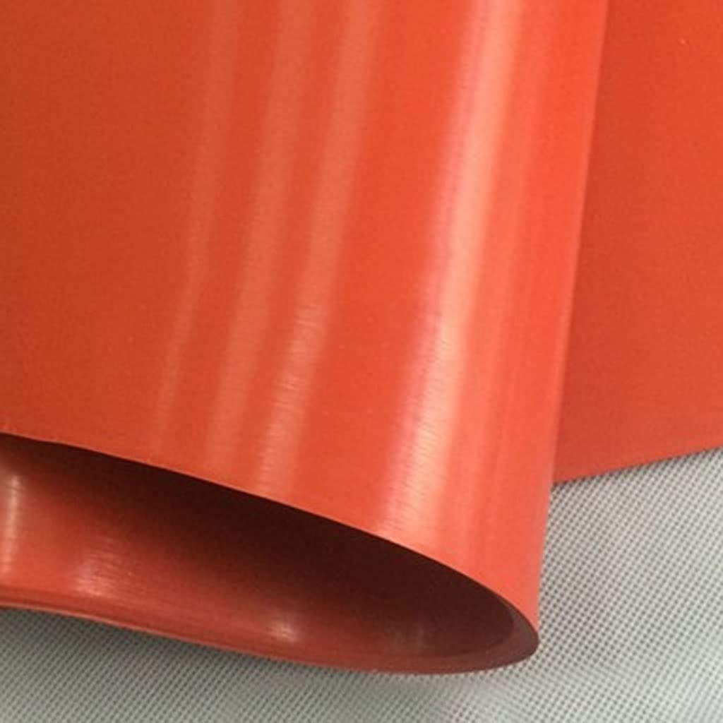 Silikon-Gummimatte 500x500 Mm – 1-5 Mm Dick, Hitzebeständig Bis 220°C, Isolierend, ölbeständig, Korrosionsfest