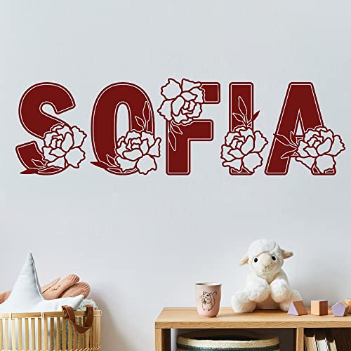 Vinilo Decorativo Rosas Personalizado para Pared