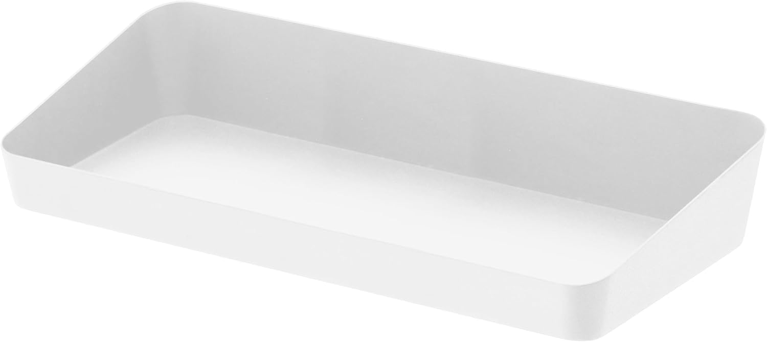 Yamazaki Home Tower Space Saving Vanity Tray - 5.25" X 11.75" - Steel