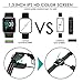 CHEREEKI Reloj Inteligente, Smartwatch Impermeable IP68 Pulsera Actividad 1.3 Pulgada con Monitor...