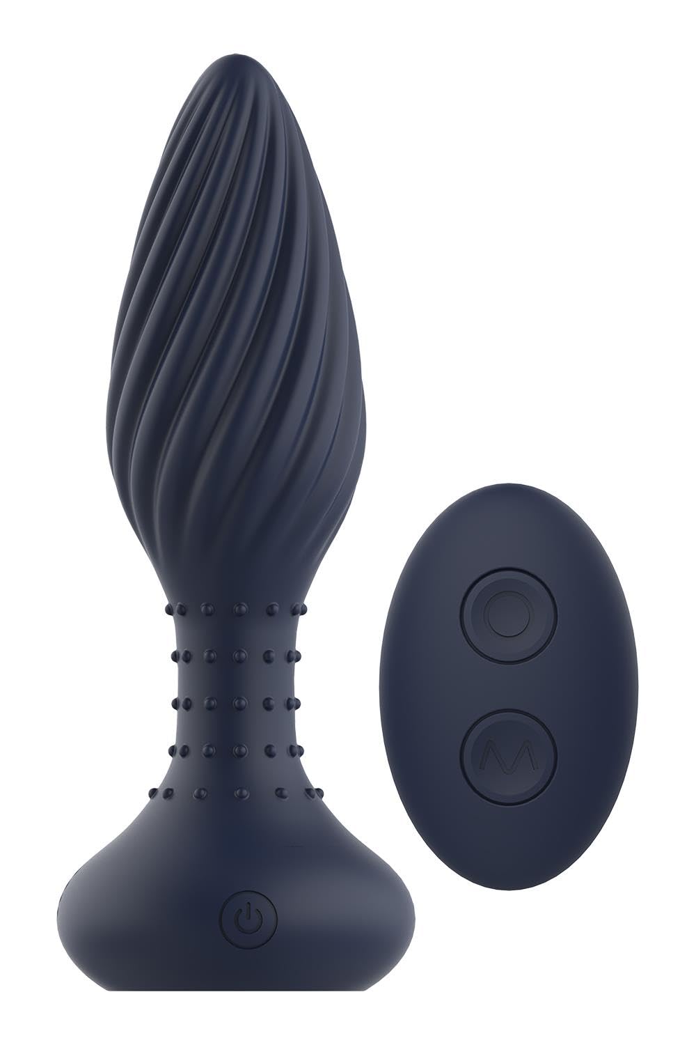 Dream Toys Startroopers Triton Vibrating Anal Plug Blue 15.2 cm