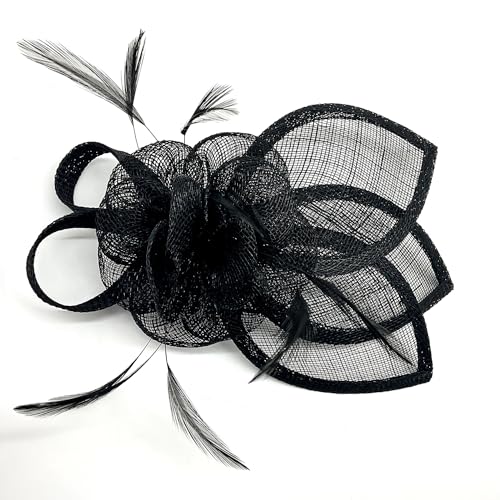 C.Garopl Accessories Fascinators Hats Women Vintage Wedding Fashion Headband Clip Church Cocktail Dresses Headwear Tea Party thumb #4