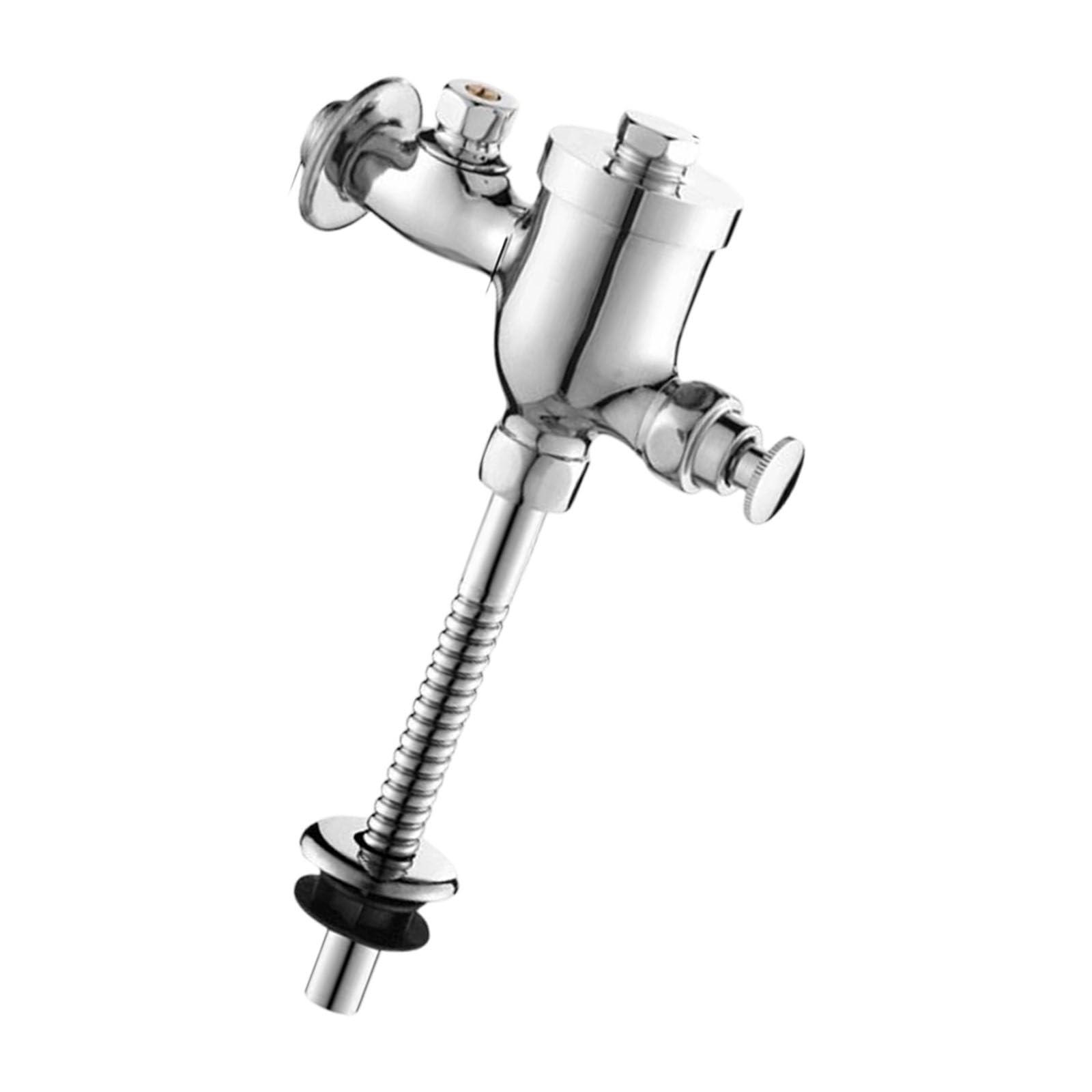 Msioytog E1 Durability Coppers Urinal Flushing Adapter Manual Press Urinal Flush Adapter For Efficient Water Usage Water Saving Press