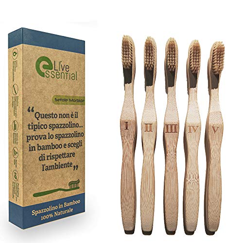 Hyper viber Spazzolino Bamboo (set 5 pz)