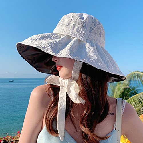 Chapeau de pêcheur en dentelle d'été pour la plage et les balades