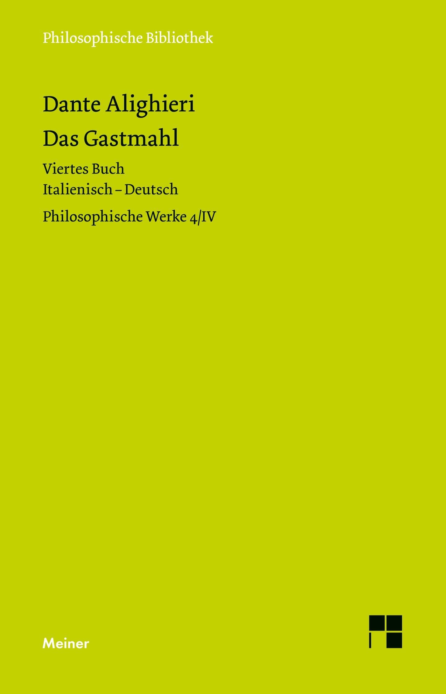 Das Gastmahl. Viertes Buch: Philosophische Werke Band 4: 466d