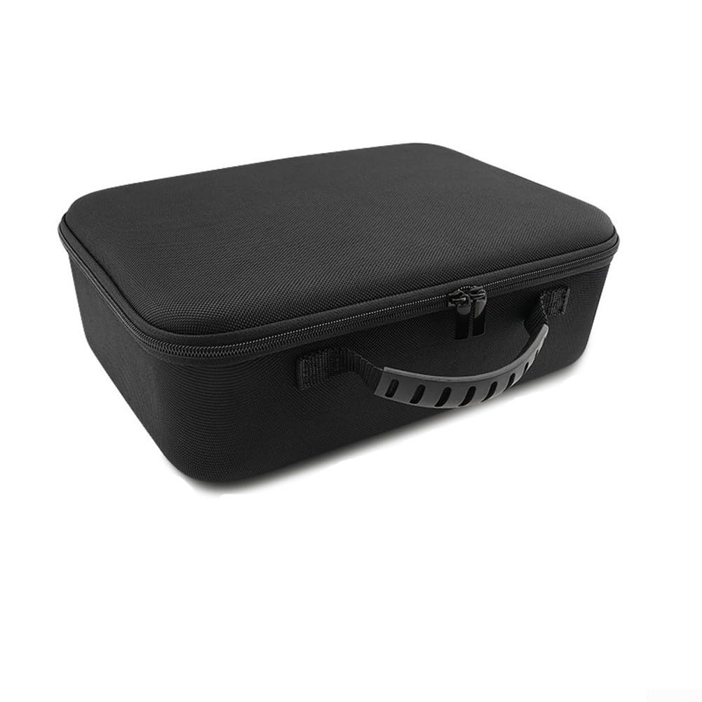 Hard Travel Case Tragetasche Für XGIMI MoGo 4 2025 Eva Schutz Transportkoffer Schwarz 33.5x23.5x11cm Mit Griff Projektor Zubehör(Black)