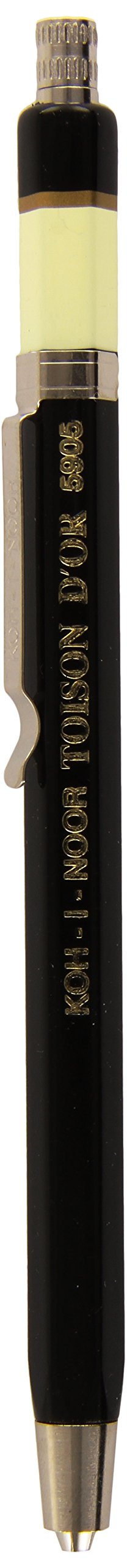 KOH-I-NOOR 2.5mm Diameter Mechanical Clutch Lead Holder Pencil - Black