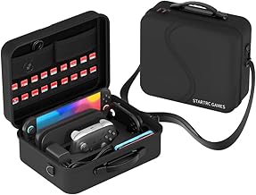 THANKO ジャストフィットSW2守るッチ SWBX25CGY Switch2収納 ゲーム収納 オールインワンボックス PYZONE (ブラック)