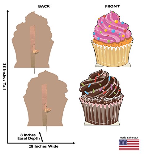 Image of Advanced Graphics Cupcakes Life Size Cardboard Cutout Standup