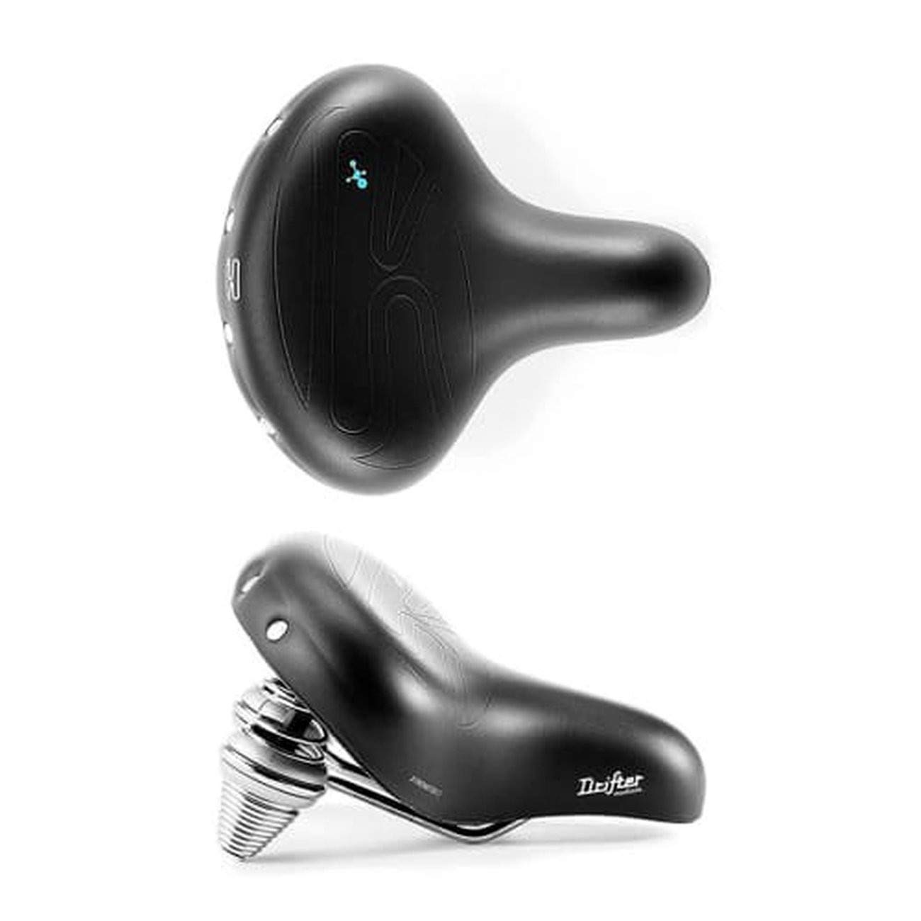 Selle Royal Sattel-2205649100 Sattel, schwarz, 25x22x10cm