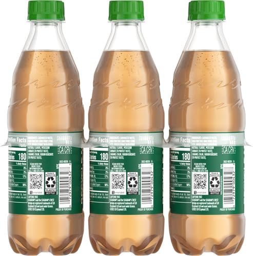 Image of Seagrams Ginger Soda Soft Drinks, 16.9 fl oz, 12 Pack