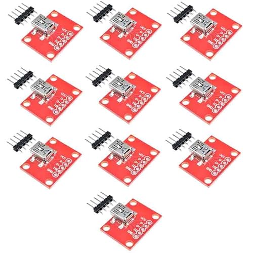 10�� USB Mini-B �u���[�N�A�E�g�p���[�g���V�[���h