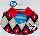 BYO Rambler Lunch Bag Diamonds Red Gray Black Multicolor