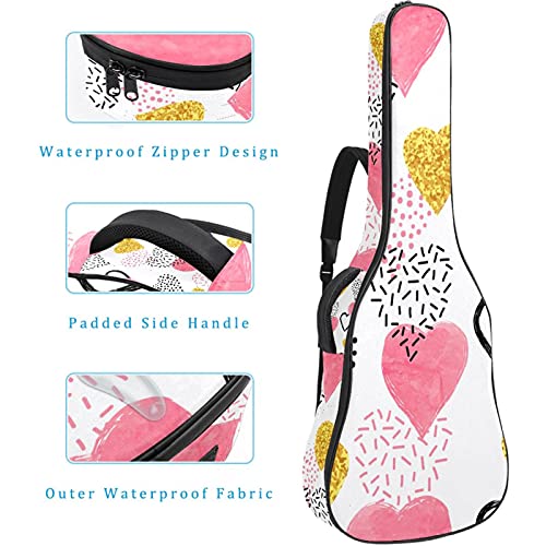 Sac à dos pour guitare basse avec fermeture éclair fluide et design coloré unique - 4