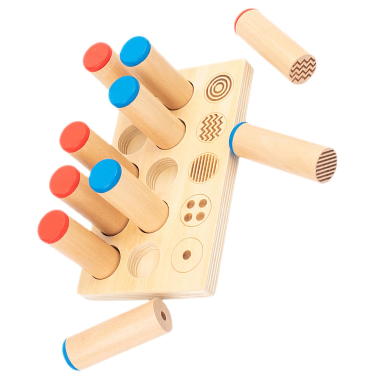 POPETPOP Juguete Interactivo Educativo de Madera para Niños, 1 Set