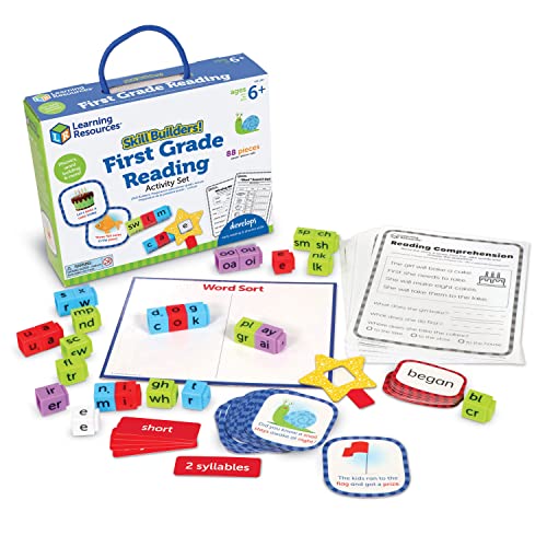 Learning Resources Skill Builders! 1st Grade Reading Homeschool and Classroom Supplies, Reading...