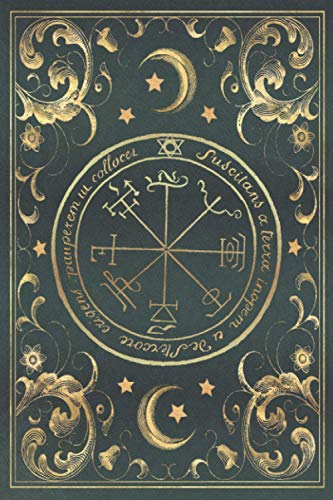 Secret Grimoire: Lined Notebook - 120 pages - Sigel Magic Vintage Book (Magical English Notebooks)