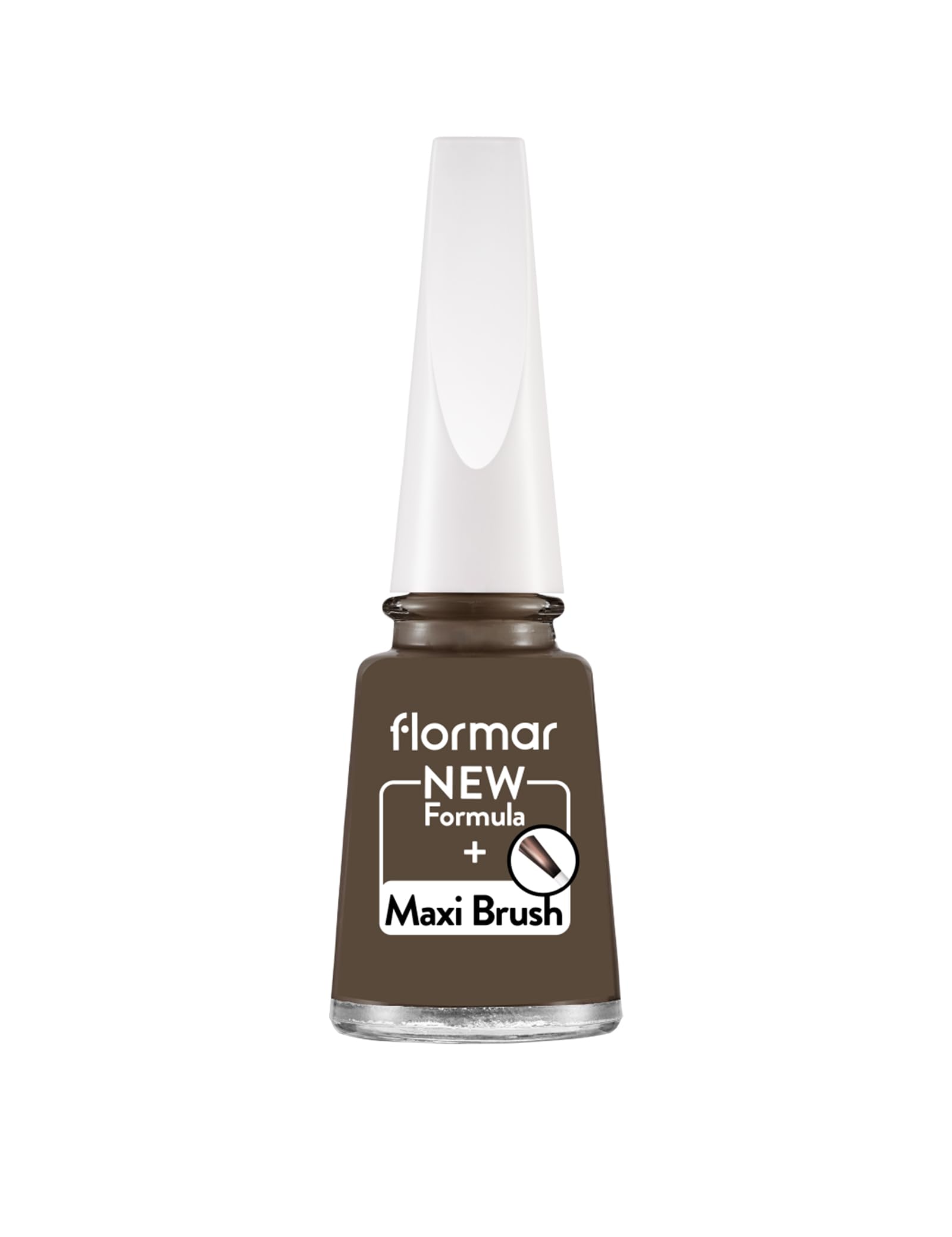 Flormar Klasik Parlak Bitişli Yüksek Pigmentli Oje - Nail Enamel- 428 Hot Chocolate New