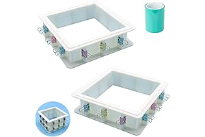 2-Pack Adjustable Mold Housing for Silicone Molds, Mold-Making Supplies