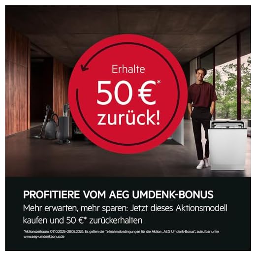 AEG 8000 Vollintegrativer Geschirrspüler 60cm