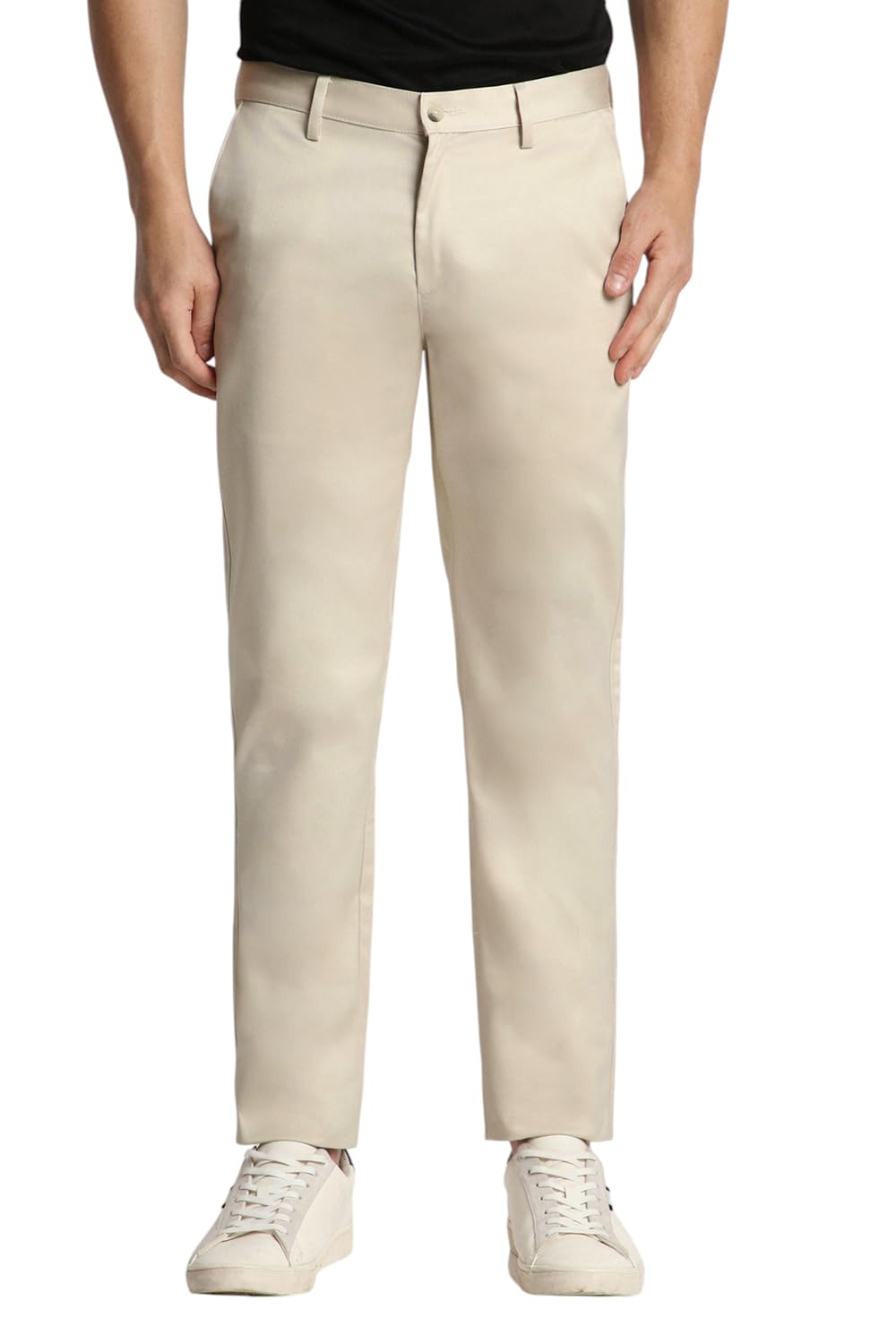 peter england Men's Slim Fit Mid Rise Pants-picture-35