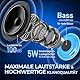heetipuk Magnetischer Bluetooth Lautsprecher, Tragbarer Mini Bluetooth Speaker mit Handyhalterung, 7 Stunden Spielzeit, 5W Innenmagnet-Lautsprecher, TWS, RGB-Beleuchtung, Magnetring und Trageband