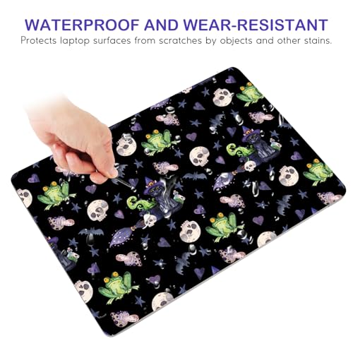 Image of DINKY 15.6 inches Laptop Skin Sticker Netbook Universal Reusable Protector Cover Decal Fits 13 13.3 14 15 15.4 15.6 inch Laptop Protector Notebook (Skeleton Frog)