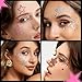 YGDZ Face Gems Face Jewels, Self Adhesive Hair Gems Festival Star Rhinestone Stickers for Face, Eye, Makeup, Body, Stick on Gems, Rave Accessories, Y2K Star Face Stickers for Kids, Women